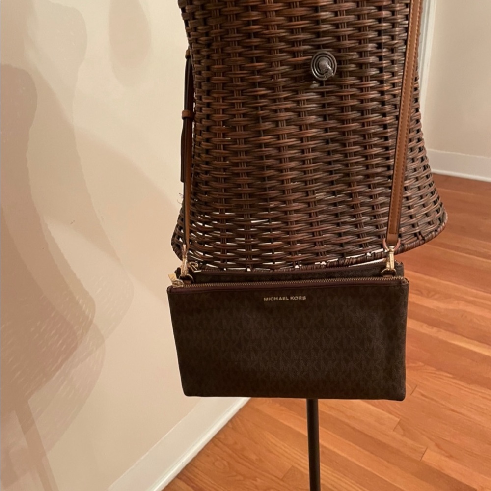 Michael Kors Crossbody with Two Wallets